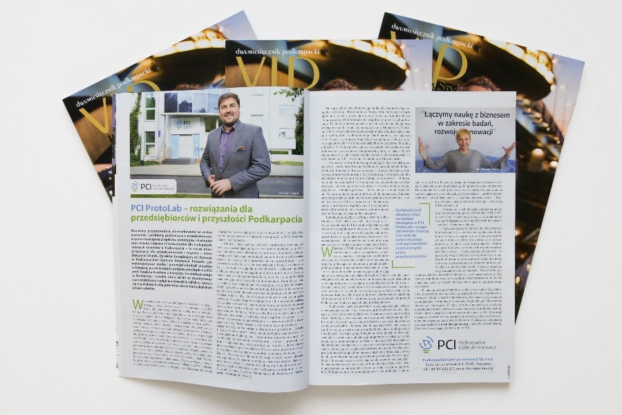 Magazyn VIP zamieścił artykuł: PCI ProtoLab rozwiązania dla przedsiębiorców i przyszłości Podkarpacia